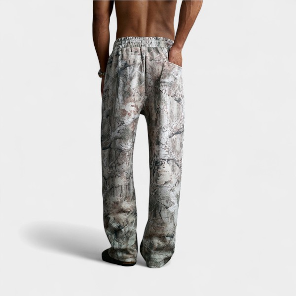 Men's Relaxed Fit/Loose Fit Joggers - Image 5