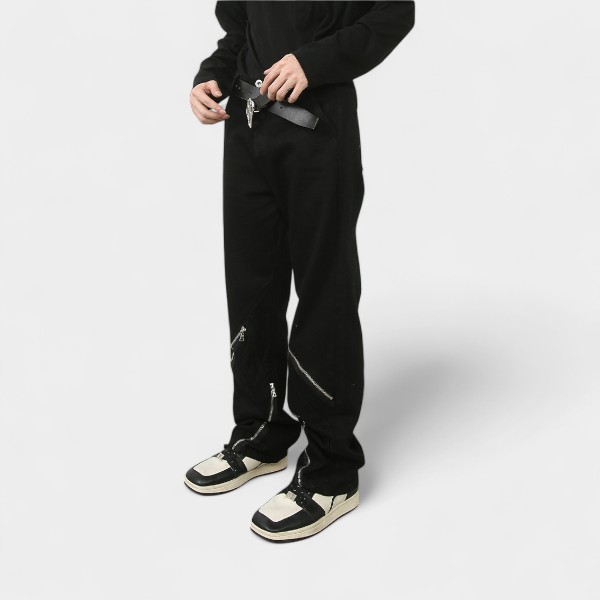 Men's Relaxed Fit/Loose Fit Jeans - Image 4